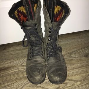 Steve Madden Chevie Combat Boots